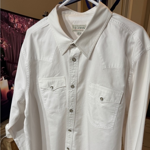Tecovas White Western Shirt - Picture 1 of 4